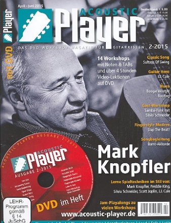 Acoustic Player - Das Workshop  Magazin (+DVD) Ausgabe 2/2015