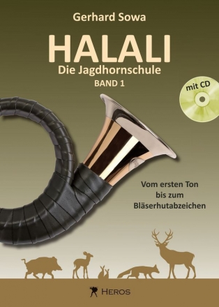 Halali Band 1 - Die Jagdhornschule (+CD) fr Jagdhorn (Frst-Pless-Horn)