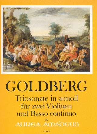 Sonate a-Moll fr 2 Violinen und Bc Partitur und Stimmen