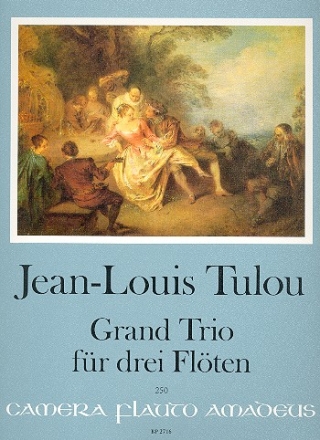 Grand Trio fr 3 Flten Partitur und Stimmen