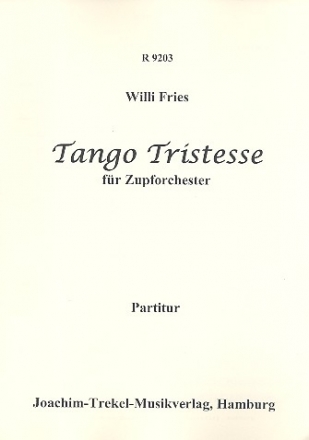Tango Tristesse fr Zupforchester Partitur
