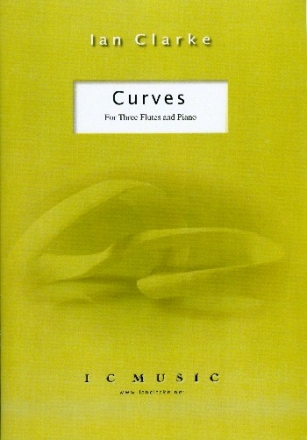 Curves for 3 flutes and piano score and parts