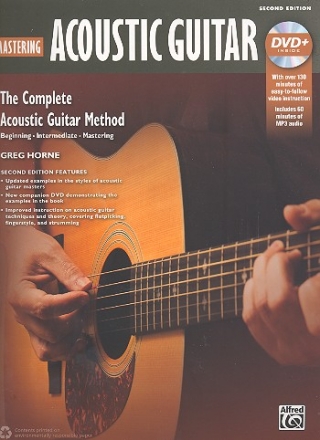 Mastering Acoustic Guitar (+DVD): for guitar/tab