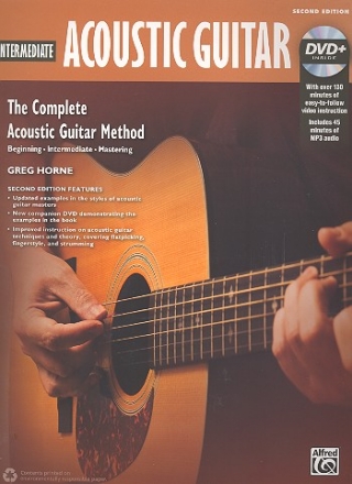 Intermediate Acoustic Guitar  (+DVD): for guitar/tab