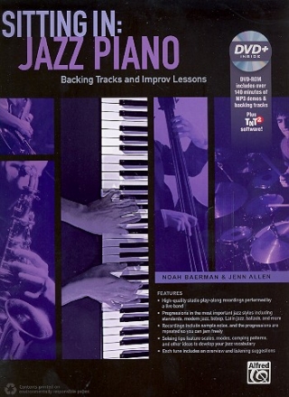 Sitting In: Jazz Piano (+DVD-ROM)