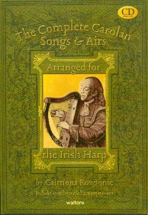 The Complete Carolan Songs and Airs (+4 CD's) for Irish Harp