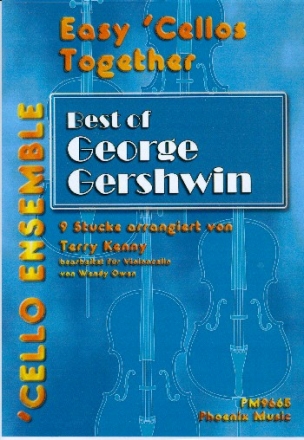 Best of George Gershwin fr 4 Violoncelli (Ensemble) (Kontrabass ad lib) Partitur und Stimmen