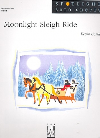 Moonlight Sleigh Ride for intermediate piano