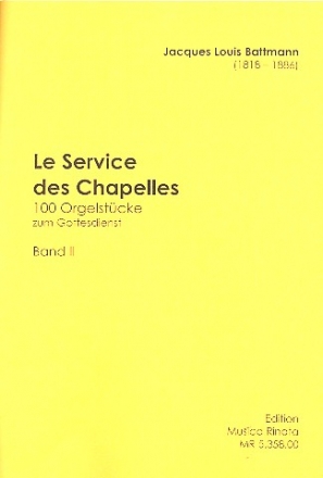 Le Service des Chapelles op.274 Band 2 (Nr.53-100)  Orgelstcke zum Gottesdienst