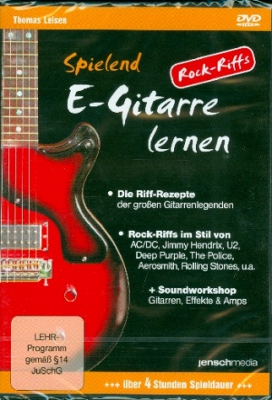 Spielend E-Gitarre lernen - Rock Riffs  DVD