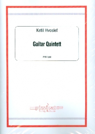 Quintet for guitar, 2 violins, viola and cello score and parts