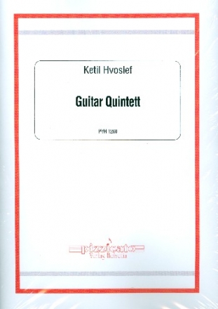 Quintet for guitar, 2 violins, viola and cello score and parts