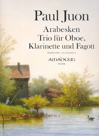 Arabesken op.73 fr Oboe, Klarinette und Fagott Partitur und Stimmen