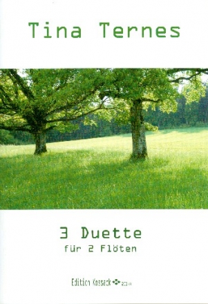 3 Duette fr 2 Flten Partitur und Stimmen