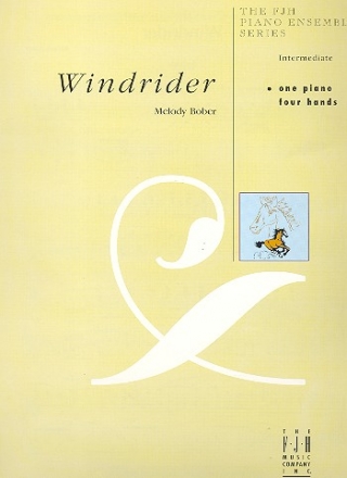 Windrider for piano 4 hands score