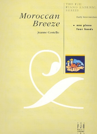 Moroccan Breeze for piano 4 hands score