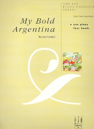 My bold Argentina for piano 4 hands score