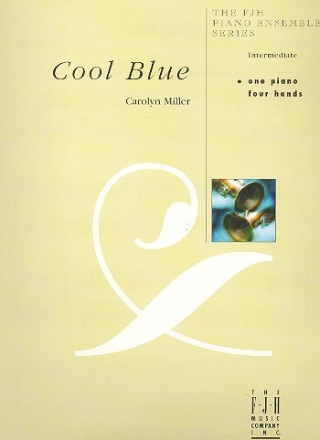 Cool Blue for piano 4 hands score