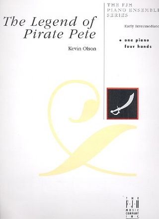 The Legend of Pirate Pete for piano 4 hands score