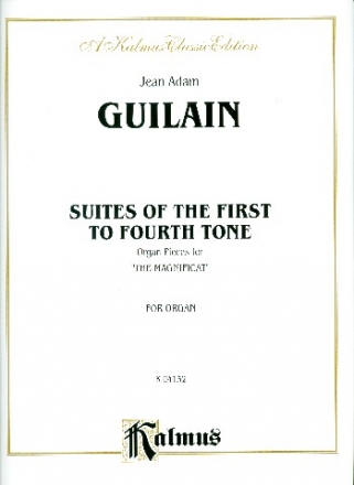 Suites of the first to fourth Tone for organ