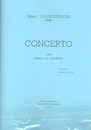 Concerto for Bassoon and Orchestra for basson and piano archive copy