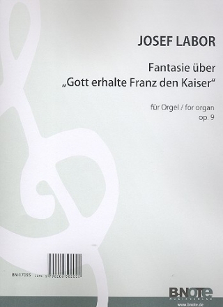 Fantasie ber Gott erhalte Franz den Kaiser op.9 fr Orgel