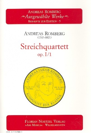 Streichquartett  op.1,1  Partitur und Stimmen