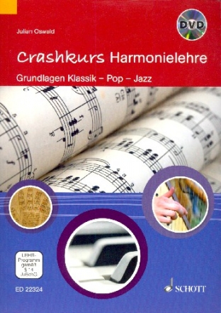 Crashkurs Harmonielehre (+DVD) Grundlagen Klassik - Pop - Jazz
