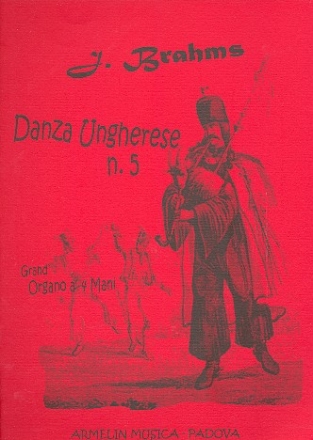 Danza ungherese no.5 per grand' organo a 4 mani