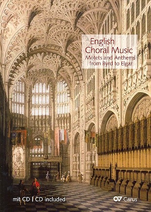 English Choral Music (+CD) fr gem Chor a cappella (z.T. mit Orgel) Chorleiterband/Partitur