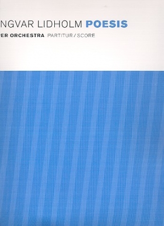 Poesis for orchestra score
