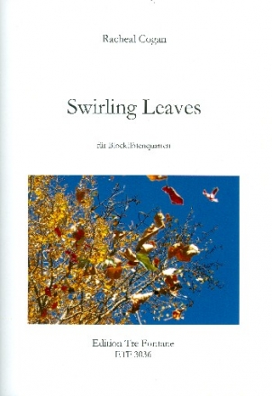 Swirling Leaves fr 4 Blockflten (TTBSb) Partitur und Stimmen