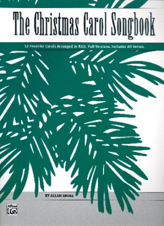 The Christmas Carol Songbook for piano (with lyrics)
