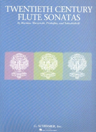 20th Century Flute Sonatas for flute and piano