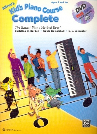 Kid's Piano Course Complete (+DVD +ONline Access) or piano