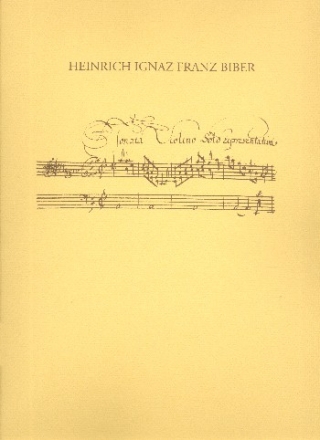 Sonata Violino Solo representativa  Faksimile