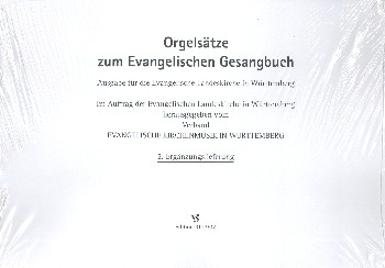 Orgelstze zum EG Ausgabe Wrttemberg  Ergnzungslieferung 2 zur Orgelbox
