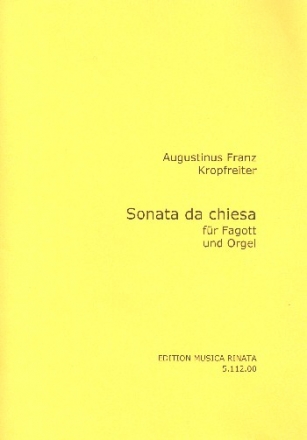 Sonata da chiesa fr Fagott und Orgel