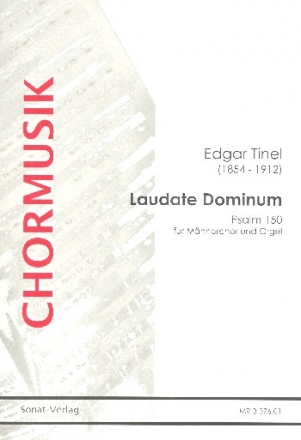 Laudate Dominum fr Mnnerchor und Orgel Partitur