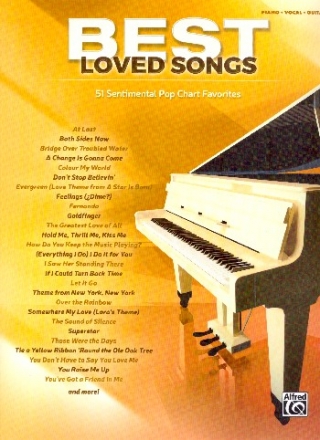 Best loved Songs: for piano/vocal/guitar