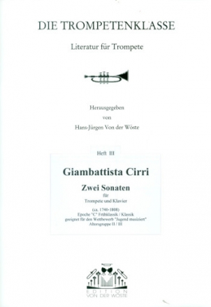 Trompetenklasse Band 3 - 2 Sonaten fr Trompete und Klavier