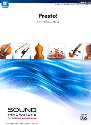 Presto fr Streichorchester Partitur und Stimmen (8-8-3--5-5-5)
