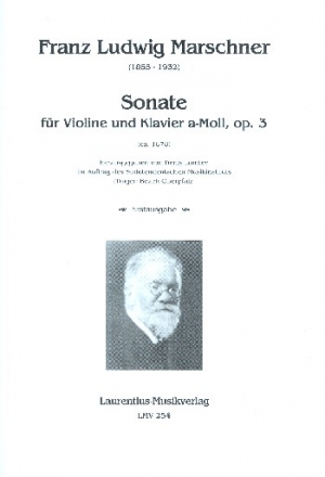 Sonate a-Moll op.3 fr Violine und Klavier
