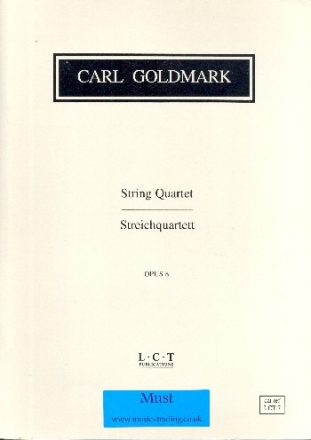String Quartet op.8  parts