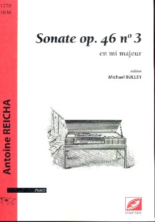 Sonate en mi majeur op.46,3 pour piano
