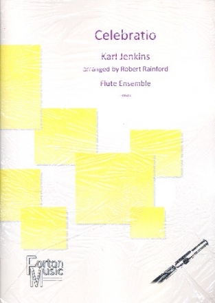 Celebratio for flute ensemble score and parts