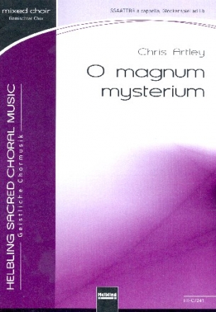 O magnum mysterium fr gem Chor (SSAATTBB) a cappella, Glockenspiel ad lib. Chorpartitur