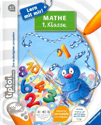 Tiptoi - Mathe erste Klasse (ohne Stift) (funktioniert nur mit Stift - muss separat erworben werden)