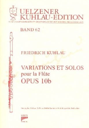 Variations et Solos op 10b fr Flte