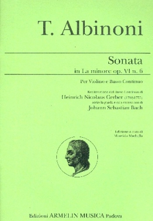 Sonate a-Moll op.6,6 f�r Violine und Klavier